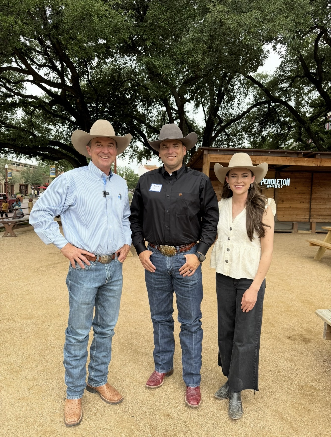 Matt with western industry guests
